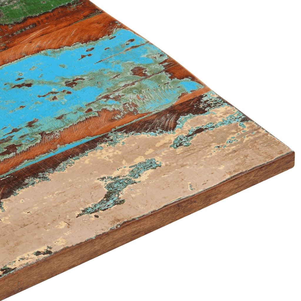 vidaXL négyszögű tömör újrahasznosított fa asztallap 60x90 cm 25-27 mm