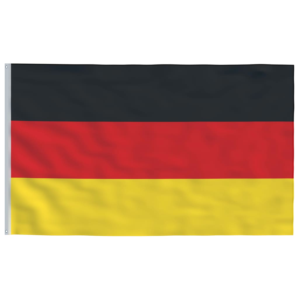 vidaXL német zászló alumíniumrúddal 4 m