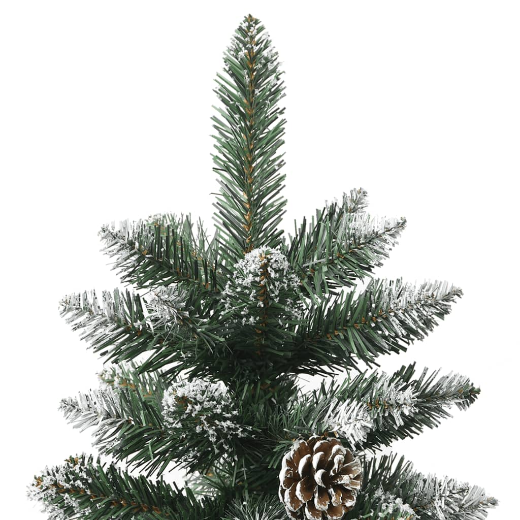 vidaXL zöld PVC műkarácsonyfa állvánnyal 120 cm