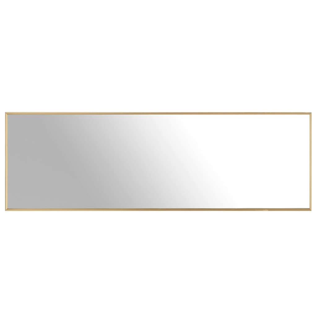 vidaXL aranyszínű tükör 150 x 50 cm