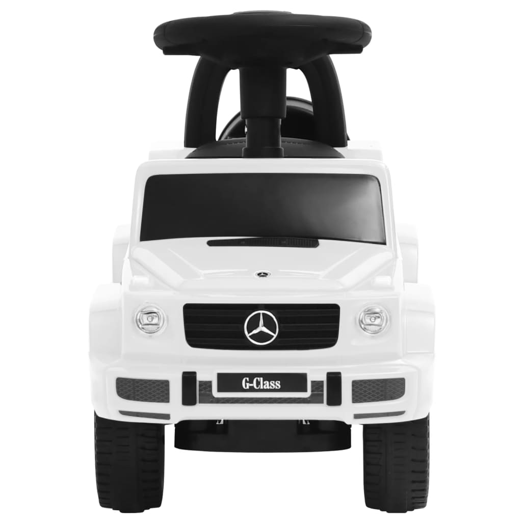 vidaXL fehér Mercedes-Benz G63 pedálos autó