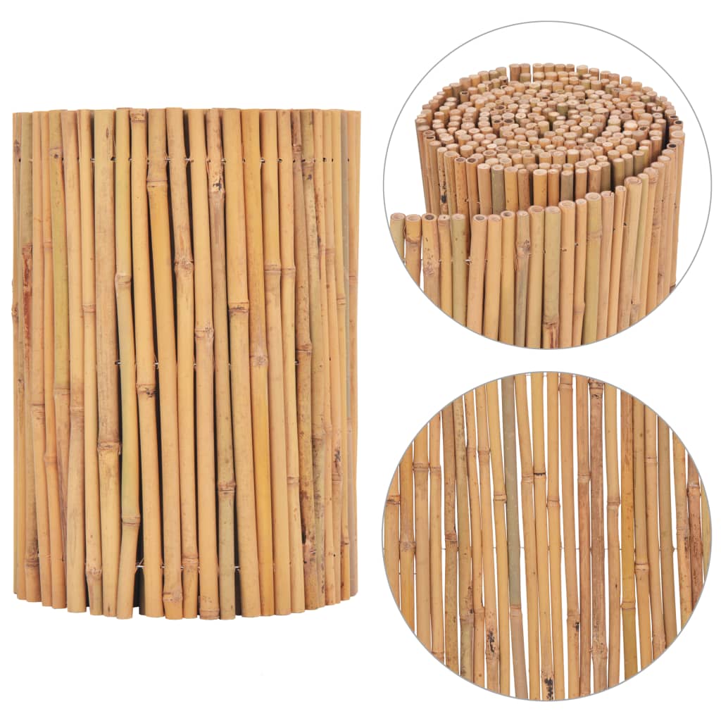 vidaXL bambusz kerítés 500 x 30 cm