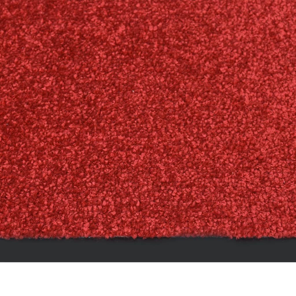 vidaXL piros lábtörlő 60 x 80 cm