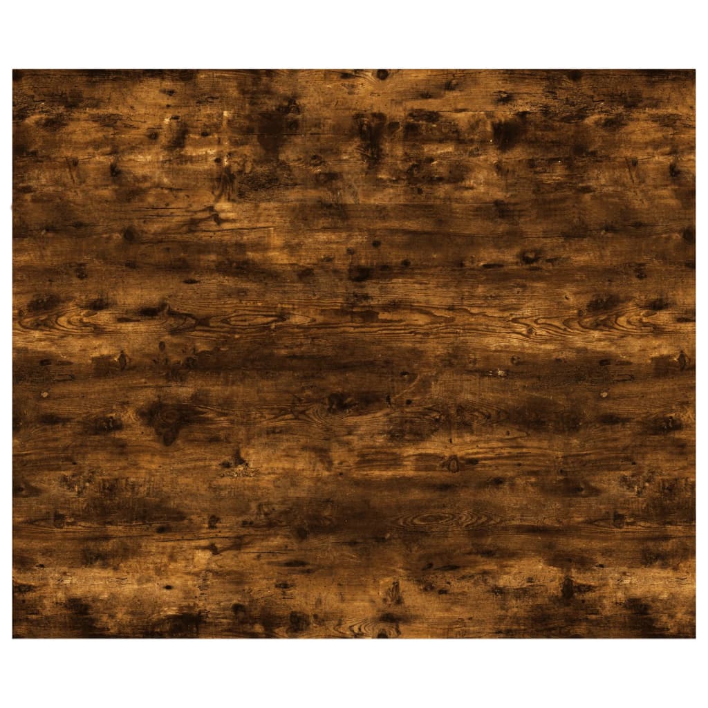 vidaXL 4 db füstös tölgy színű szerelt fa fali polc 60 x 50 x 1,5 cm
