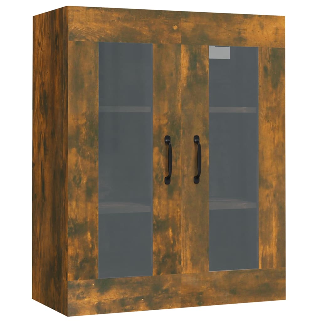 vidaXL füstös tölgyszínű függő faliszekrény 69,5 x 34 x 90 cm