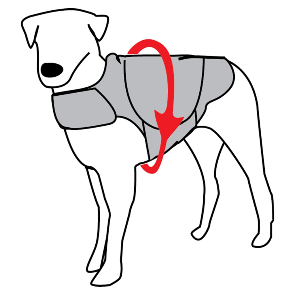 ThunderShirt szürke stresszoldó kabát kutyának L-es méret 2017