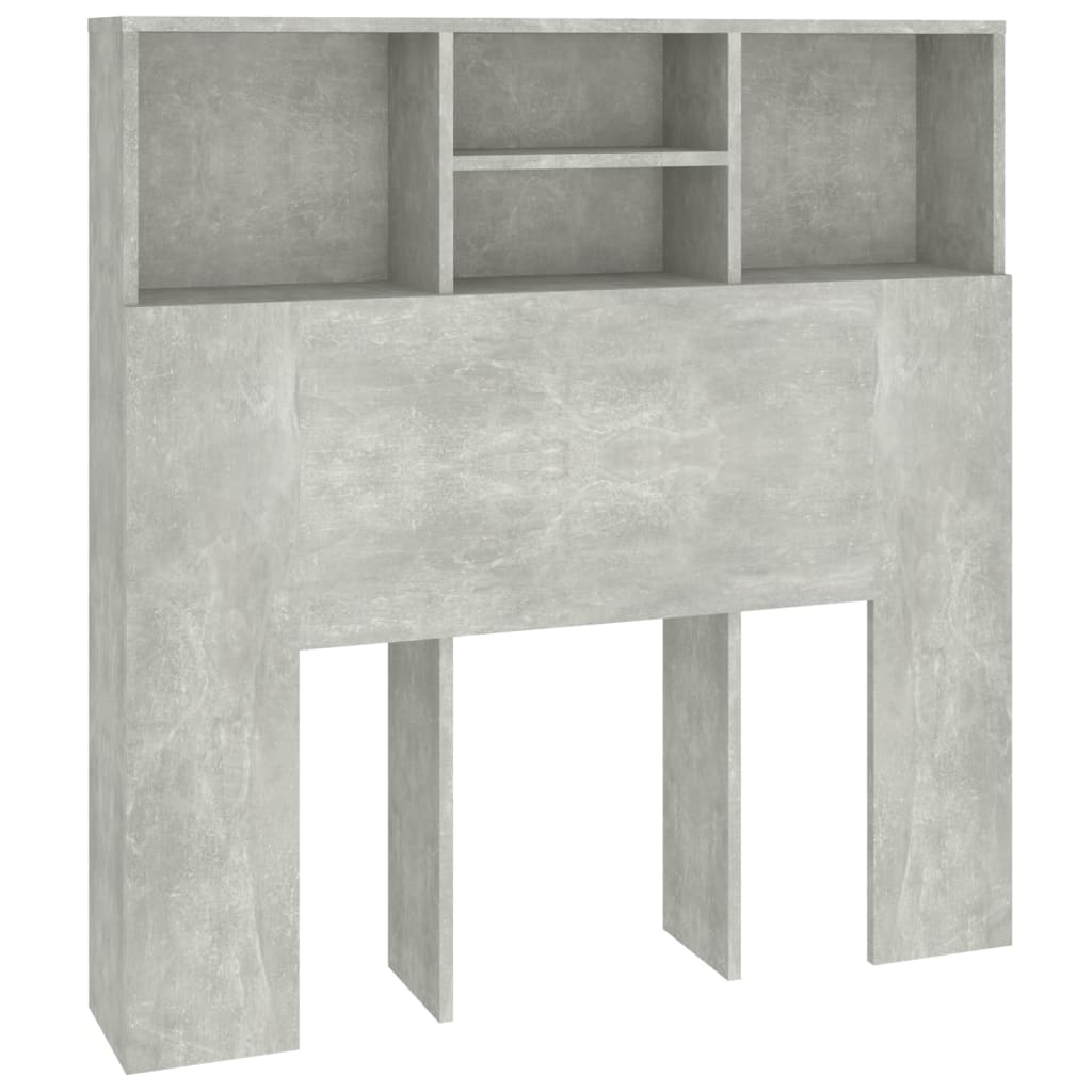 vidaXL betonszürke áthidaló szekrény 100 x 19 x 103,5 cm