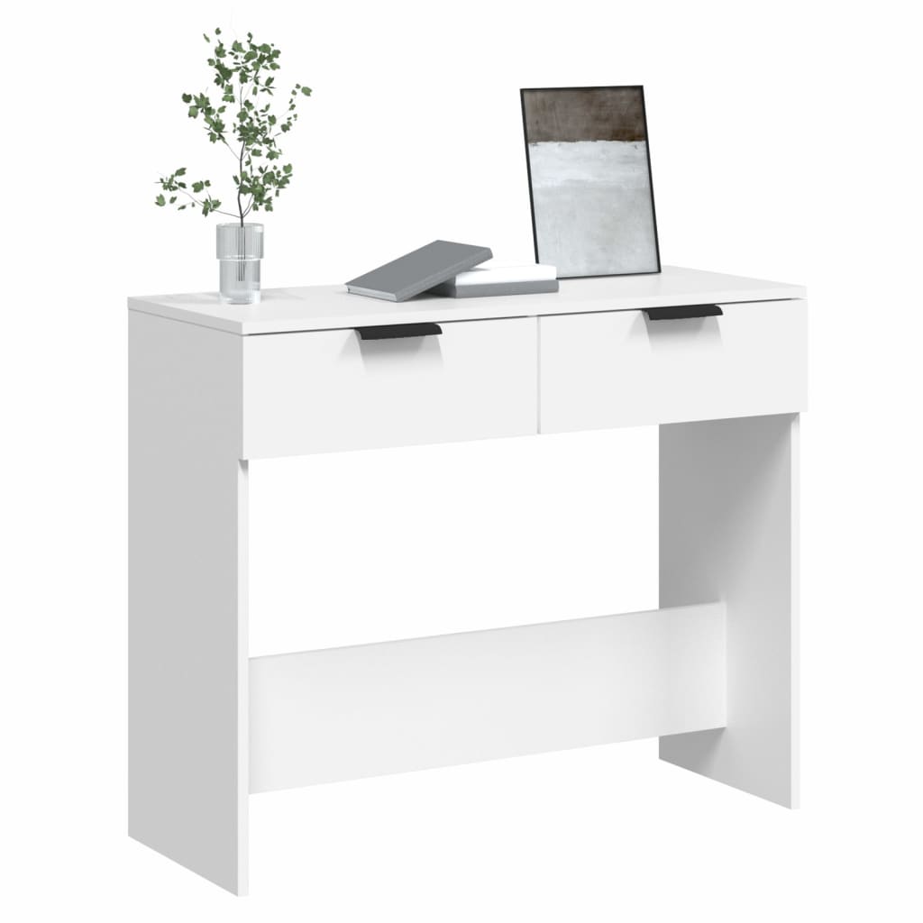 vidaXL fehér szerelt fa tálalóasztal 90 x 36 x 75 cm