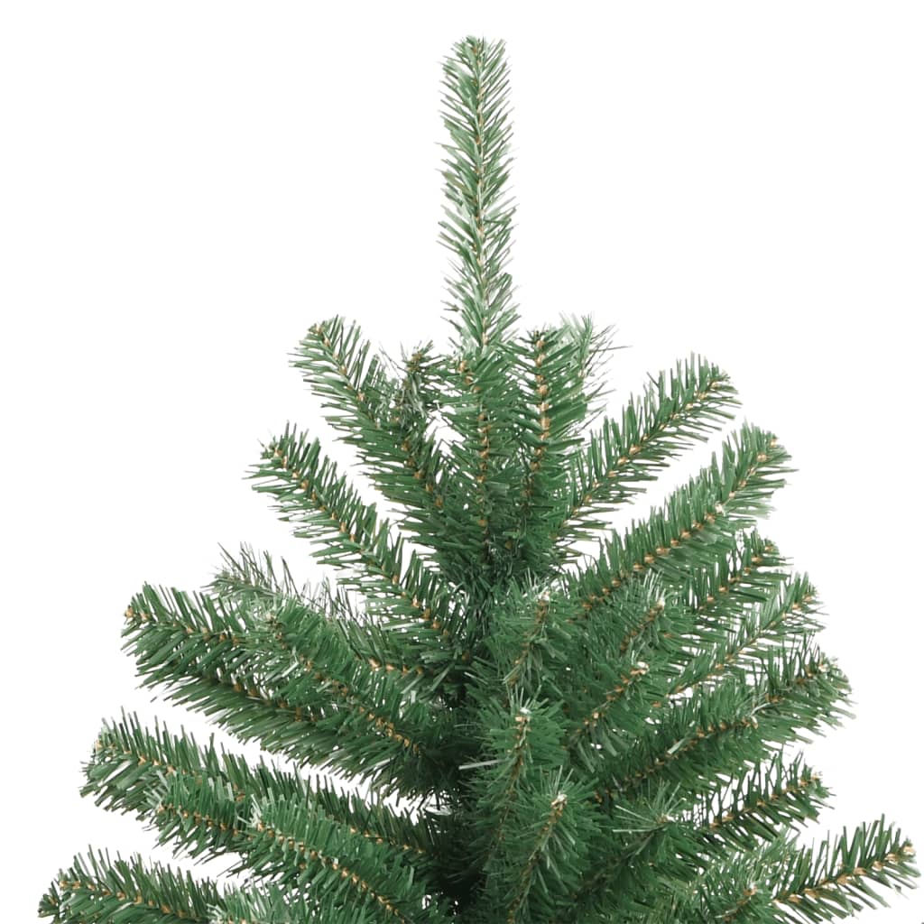 vidaXL zöld csuklópántos műkarácsonyfa állvánnyal 180 cm