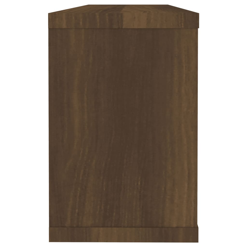 vidaXL 6 db barna tölgy színű szerelt fa fali kockapolc 60x15x23 cm