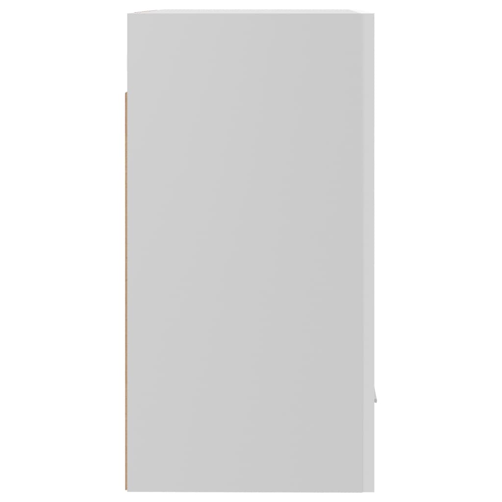 vidaXL magasfényű fehér forgácslap függő szekrény 50 x 31 x 60 cm