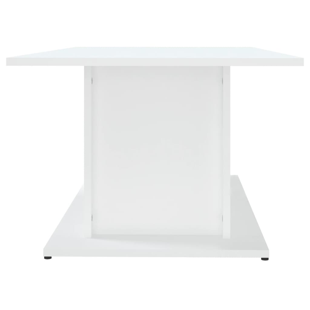 vidaXL fehér forgácslap dohányzóasztal 102 x 55,5 x 40 cm