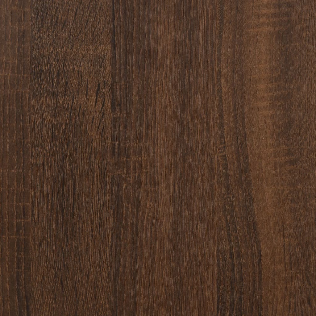 vidaXL barna tölgy színű szerelt fa könyvszekrény 97,5 x 29,5 x 100 cm