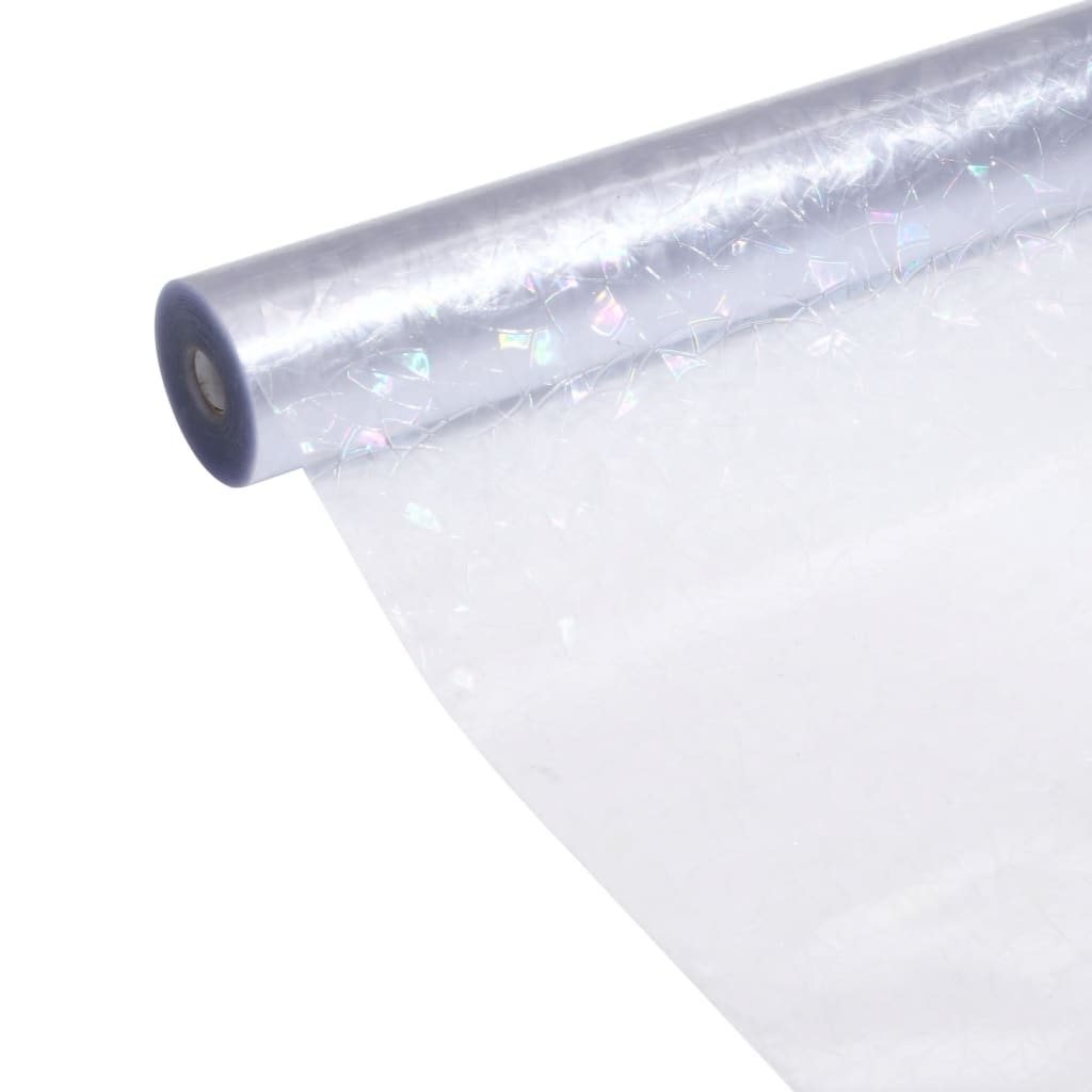 vidaXL matt szivárványmintás PVC ablakfólia 90 x 2000 cm