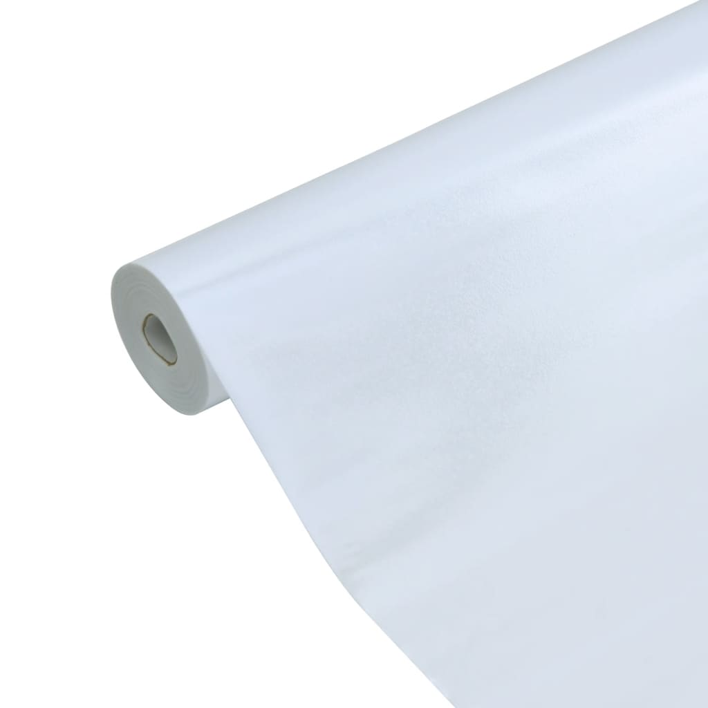 vidaXL matt átlátszó fehér PVC statikus ablakfólia 45 x 1000 cm