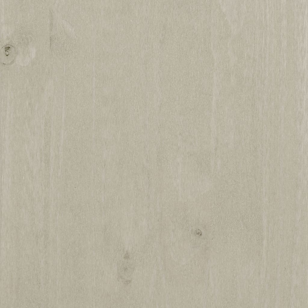 vidaXL HAMAR fehér tömör fenyőfa tálalóasztal 90 x 35 x 90 cm