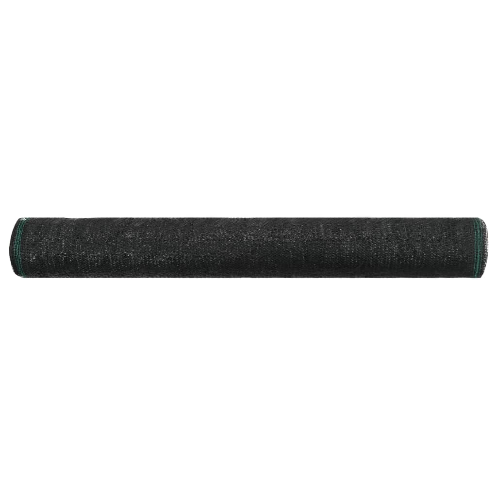 vidaXL fekete HDPE teniszháló 2 x 50 m