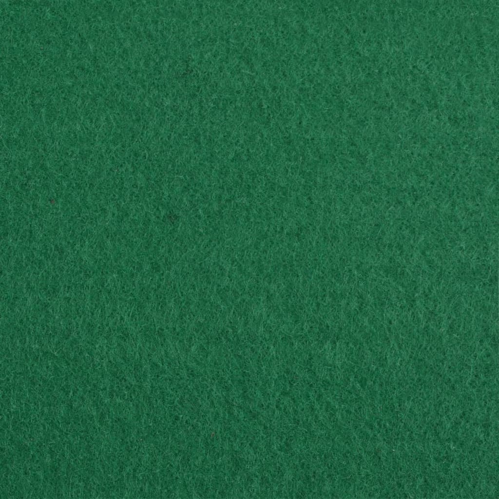vidaXL 1x24 m Zöld világos kiállítási szőnyeg