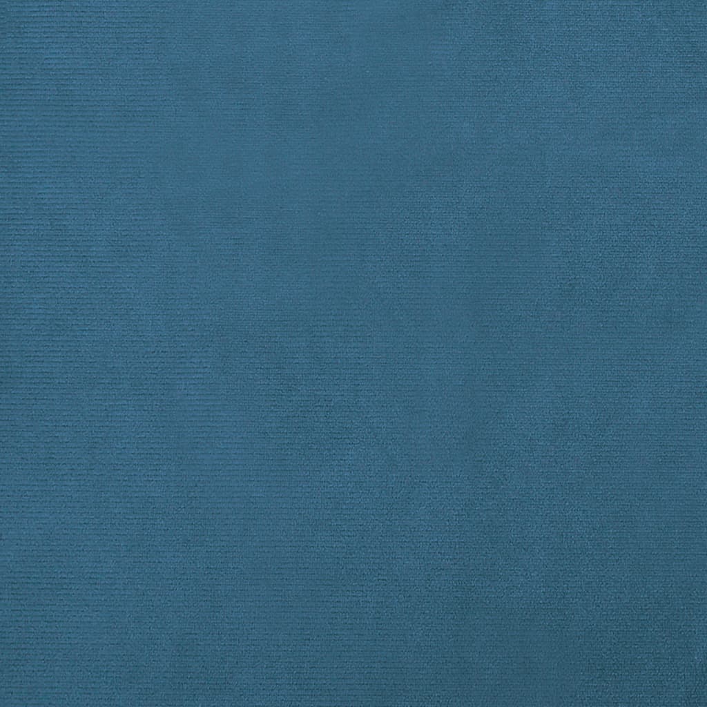 vidaXL kék bársony kutyaágy 50 x 40 x 26,5 cm
