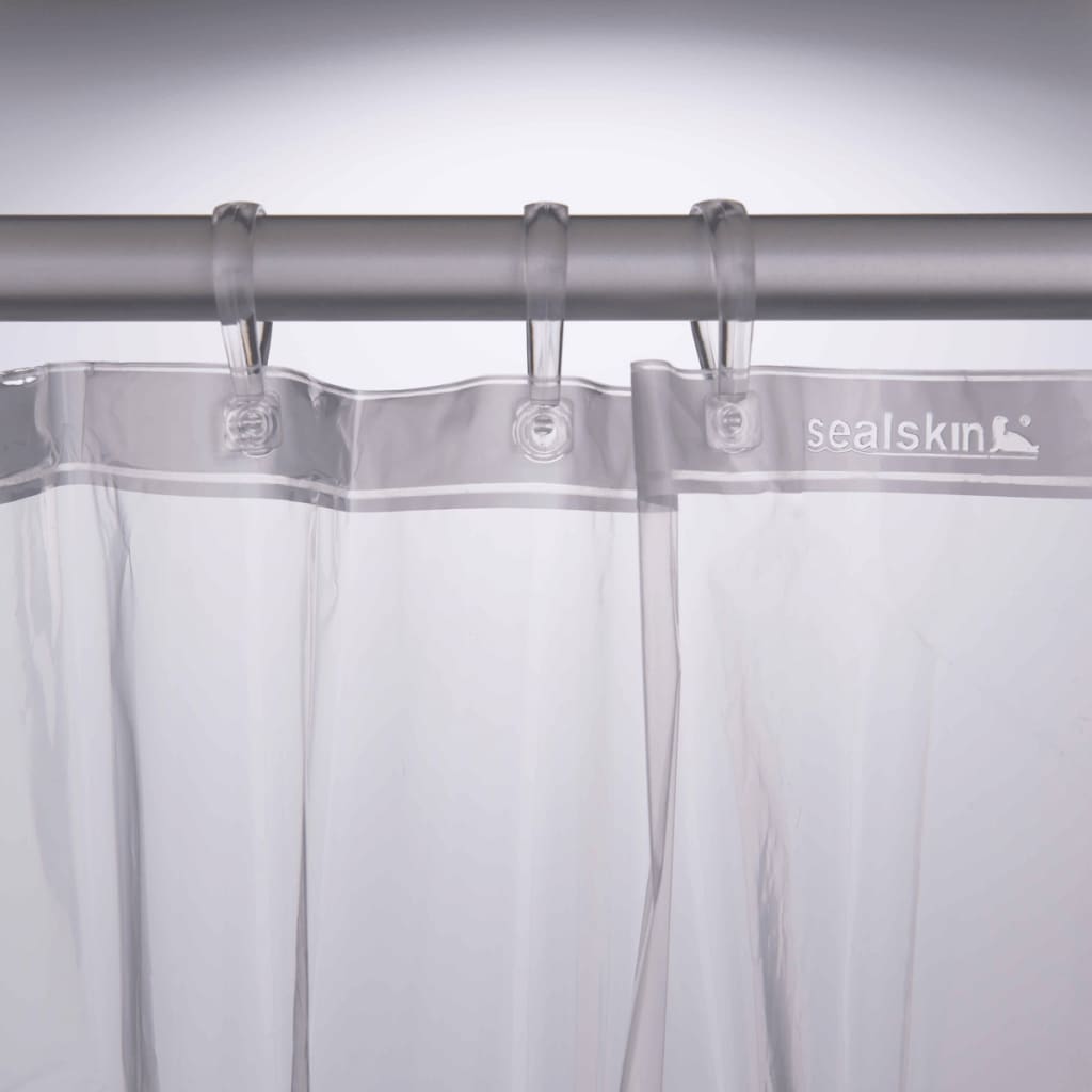 Sealskin Clear 210041300 átlátszó zuhanyfüggöny 180 cm