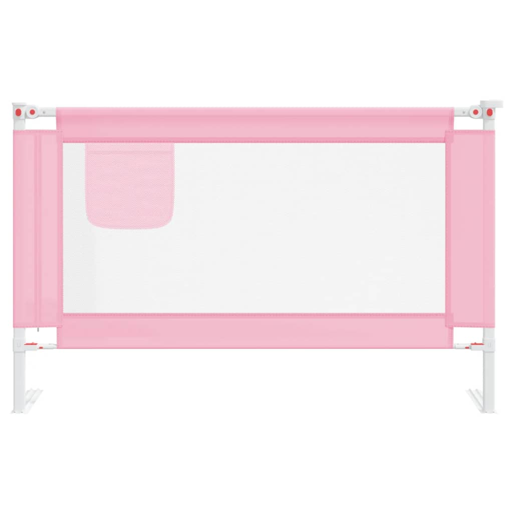 vidaXL rózsaszín szövet biztonsági leesésgátló 120 x 25 cm