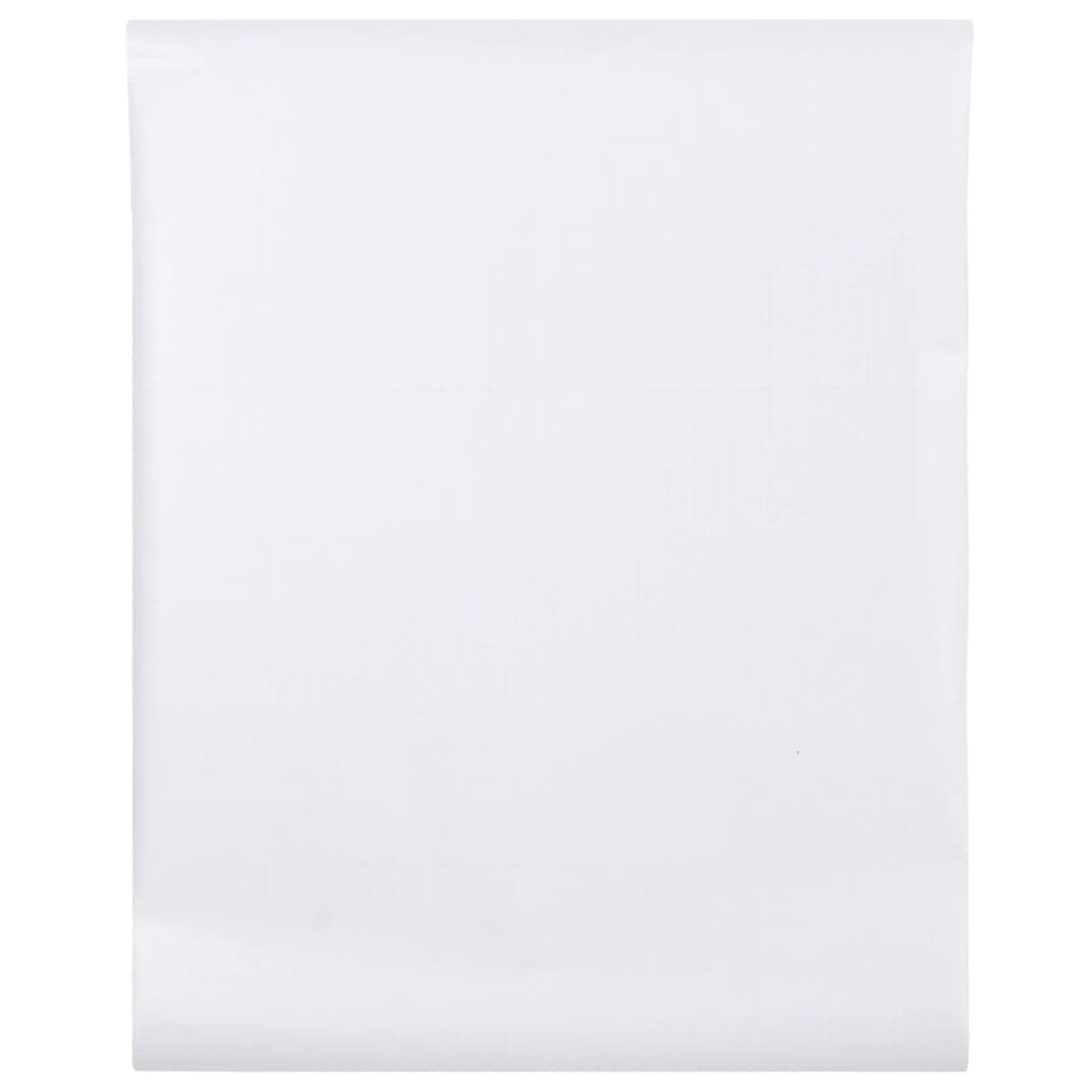 vidaXL matt fehér PVC ablakfólia 45 x 2000 cm