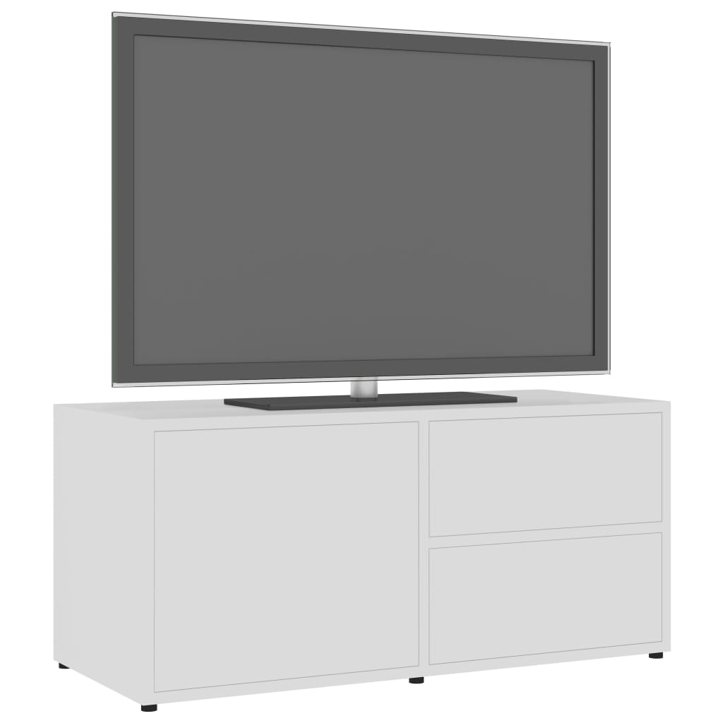 vidaXL fehér forgácslap TV-szekrény 80 x 34 x 36 cm