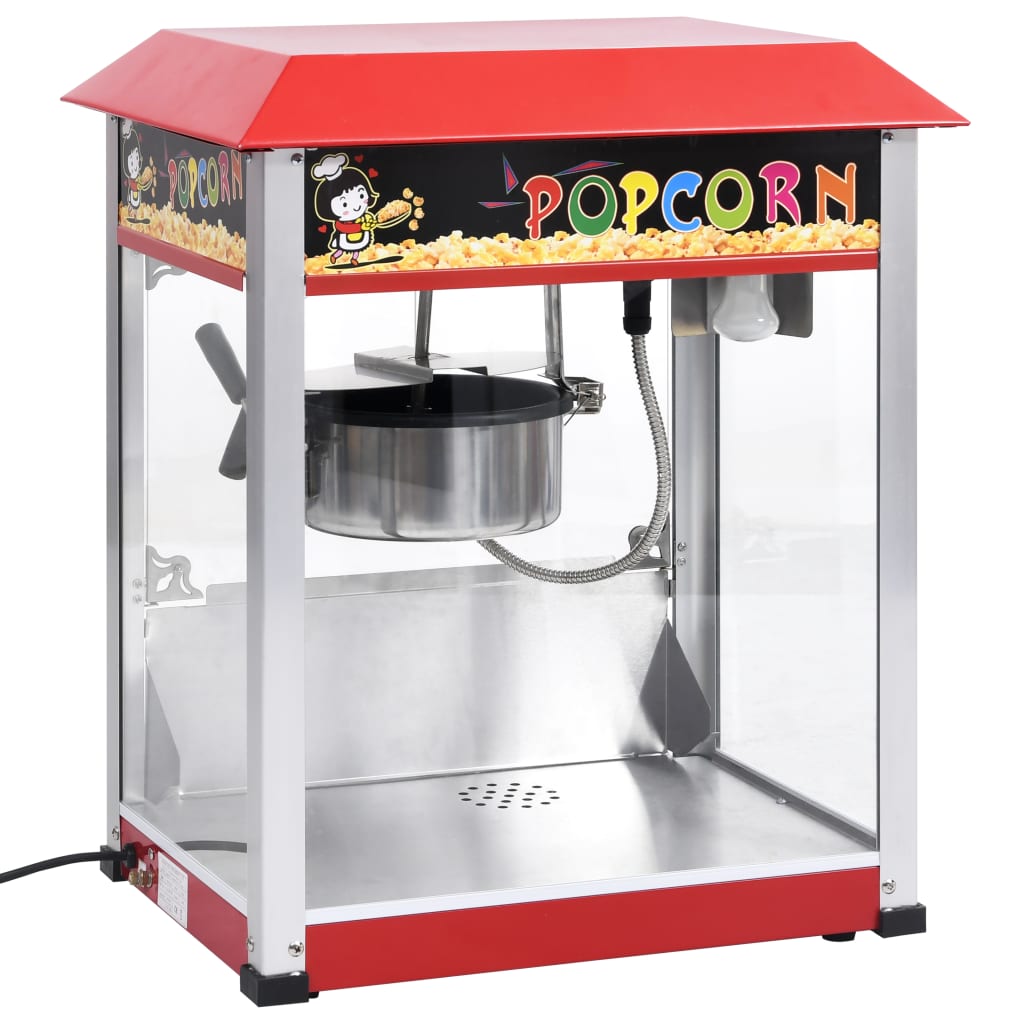 vidaXL popcorn készítő gép teflon bevonatú edénnyel 1400 W
