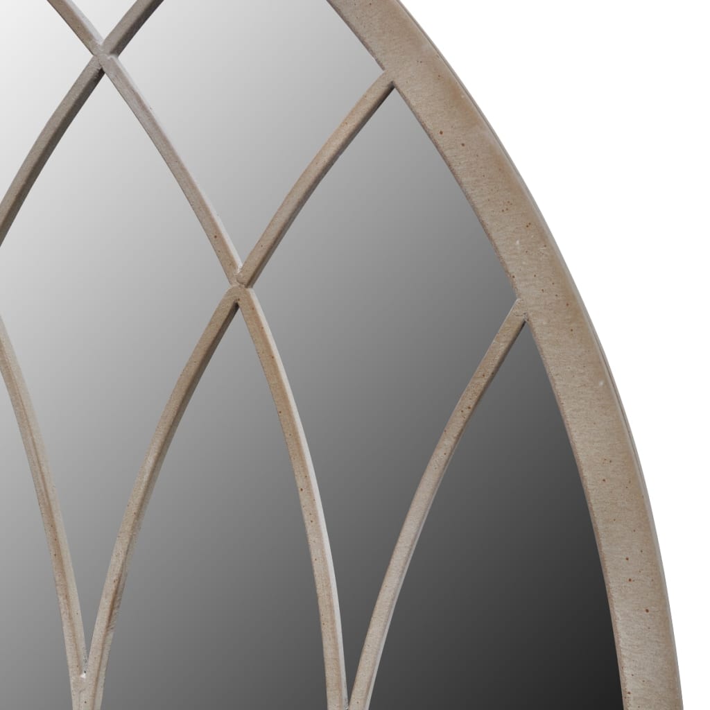 vidaXL gótikus íves kerti tükör kültéri/beltéri használatra 50x115cm