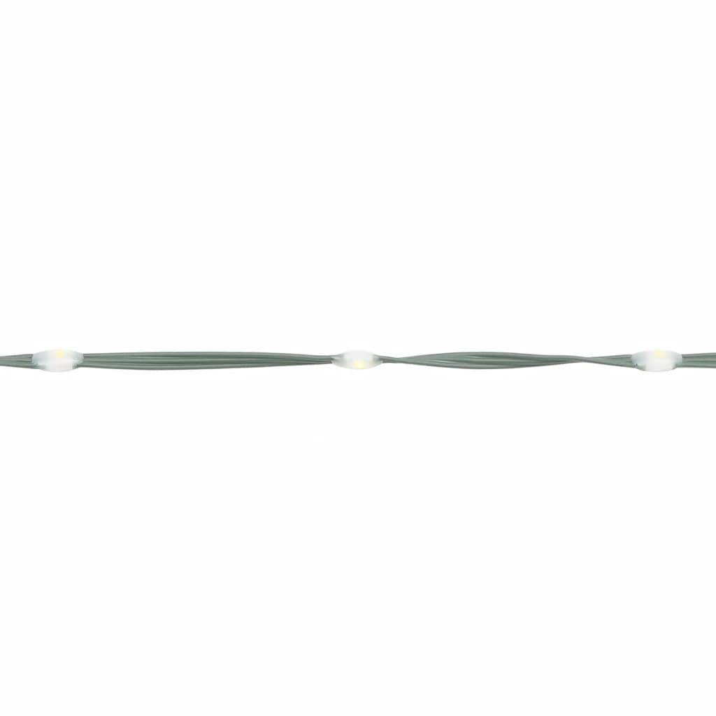 vidaXL karácsonyfa zászlórúdon 108 hideg fehér LED-del 180 cm