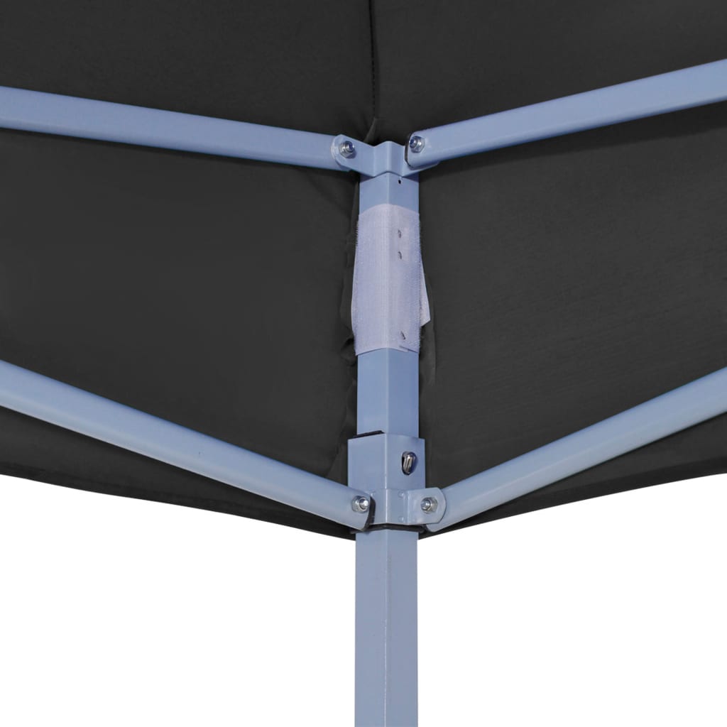 vidaXL fekete tető partisátorhoz 3 x 3 m 270 g/m²