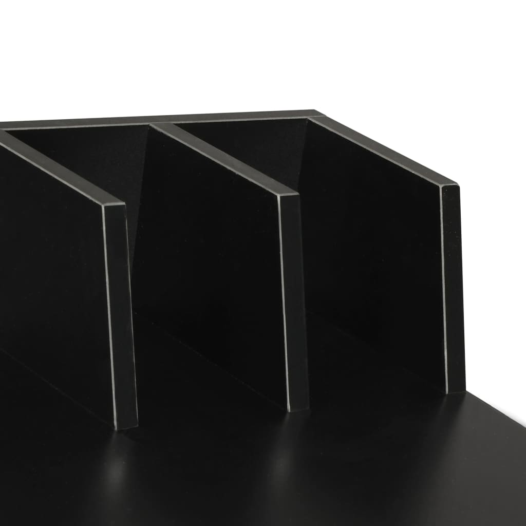 vidaXL fekete íróasztal 80 x 50 x 84 cm