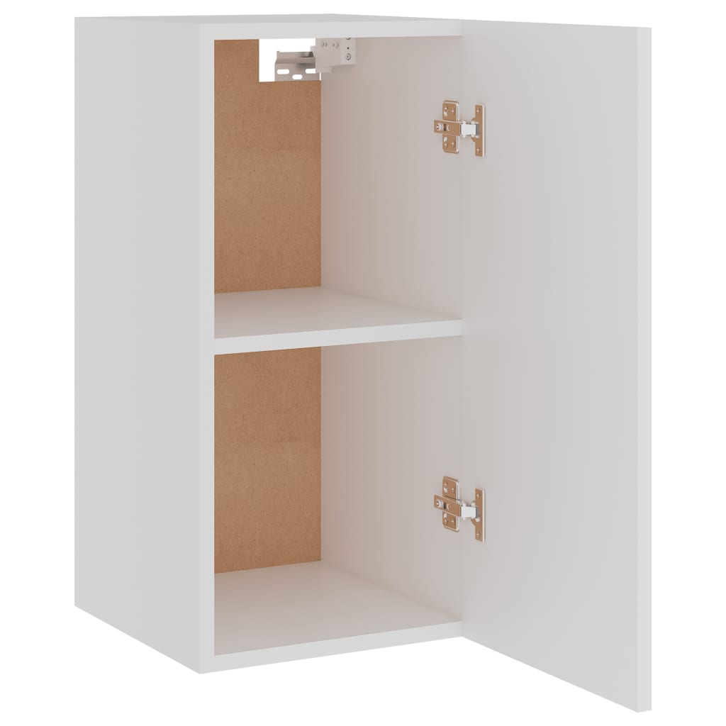 vidaXL fehér forgácslap függő szekrény 29,5 x 31 x 60 cm