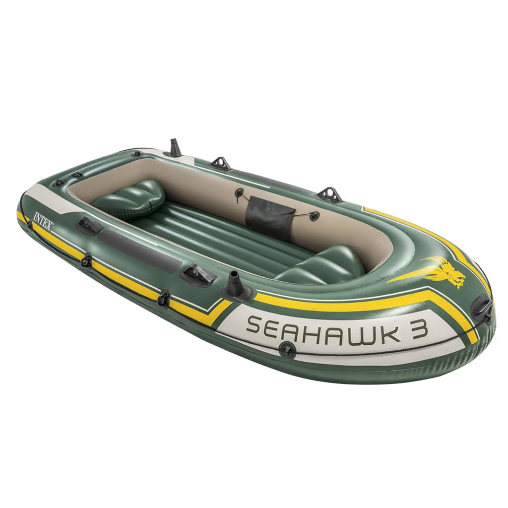 Intex Seahawk 3 forgómotoros felfújható csónak tartóbakkal