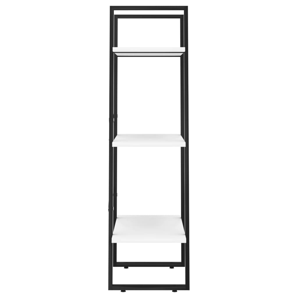 vidaXL fehér forgácslap tárolópolc 60 x 30 x 105 cm