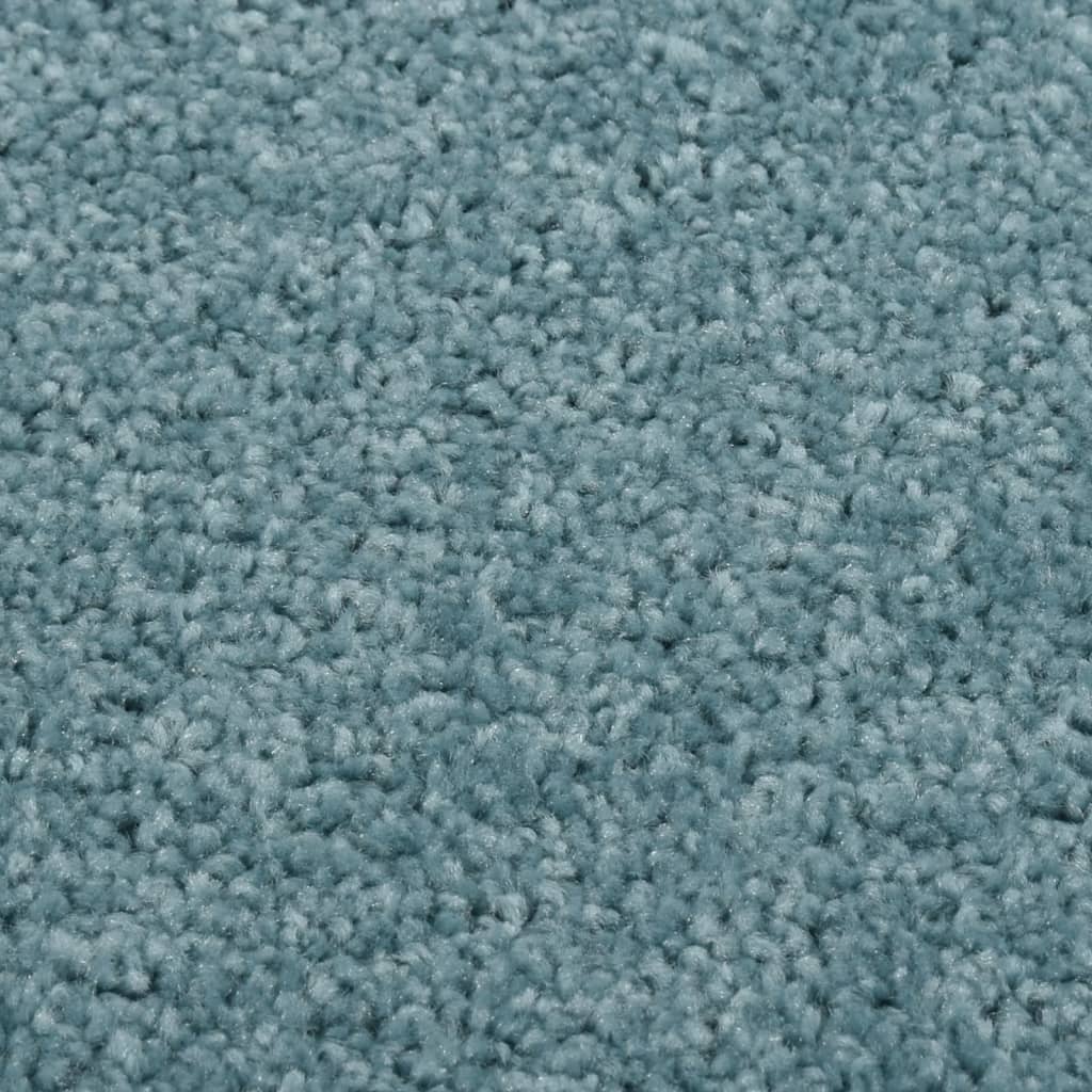 vidaXL kék rövid szálú szőnyeg 80 x 150 cm