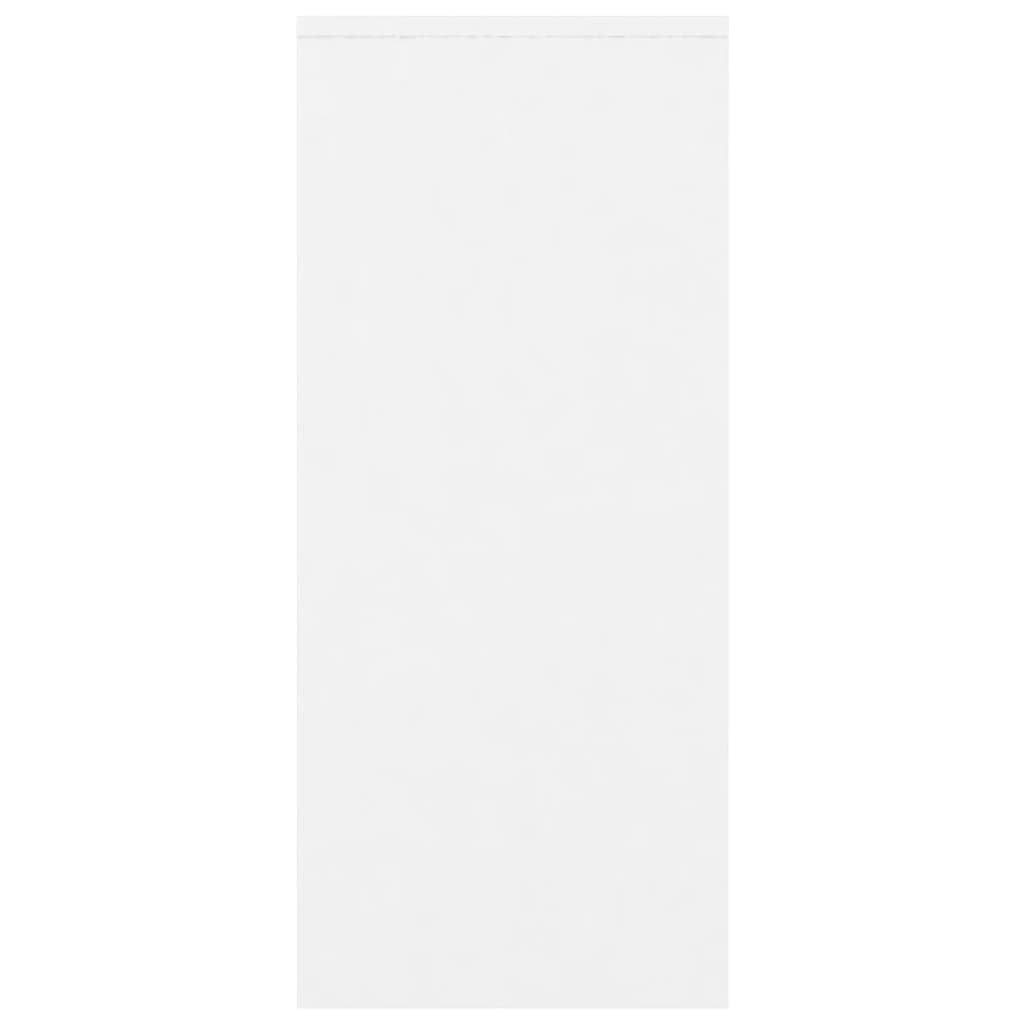 vidaXL fehér forgácslap tálalószekrény 102 x 33 x 75 cm
