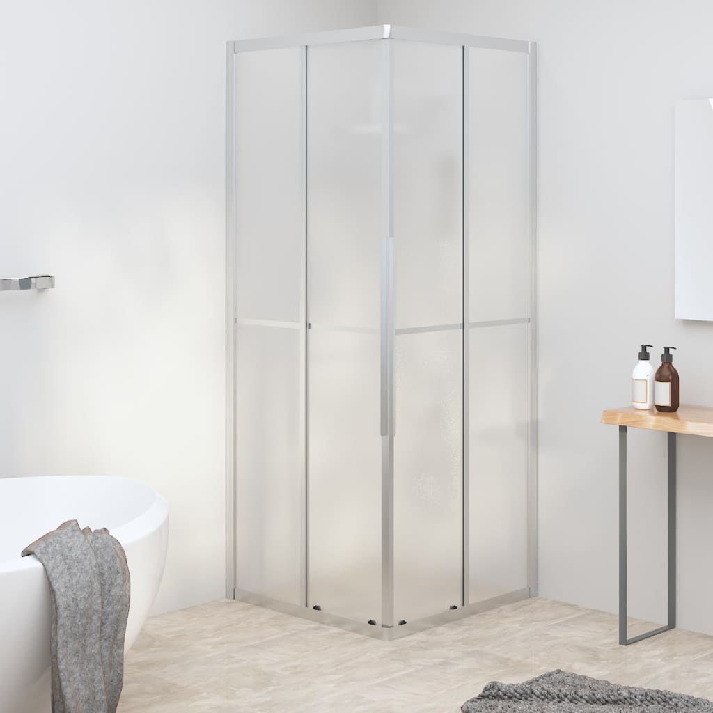 vidaXL ESG tejüveg zuhanykabin 70 x 70 x 180 cm