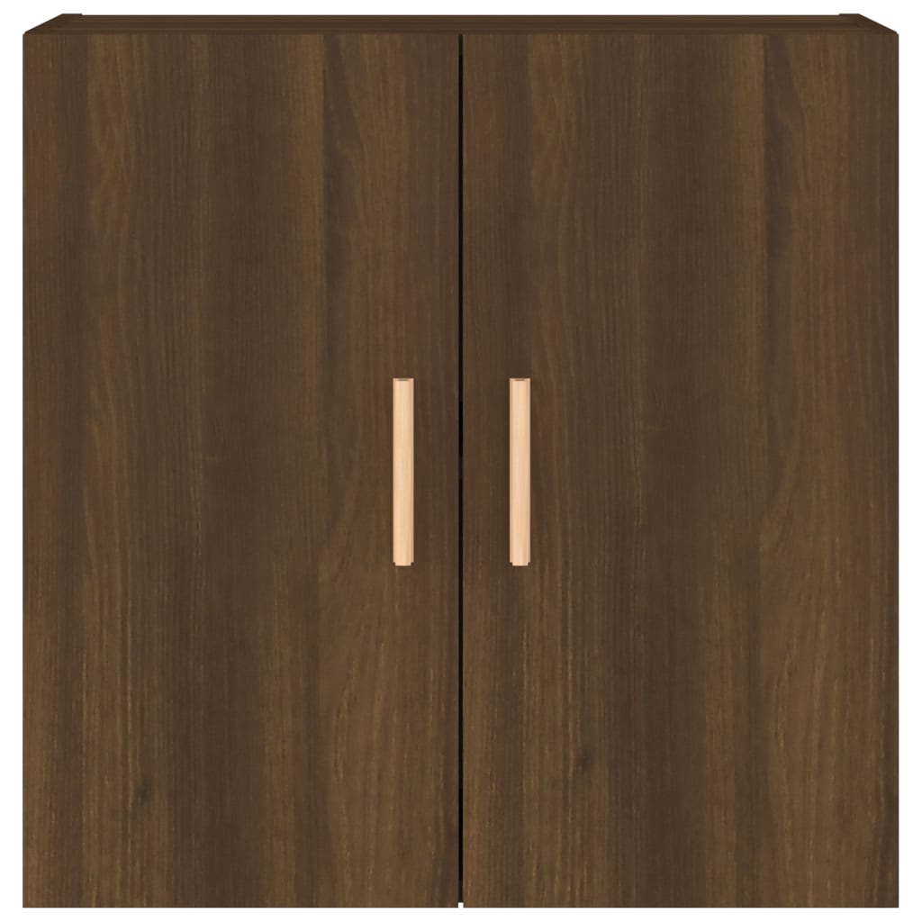 vidaXL barna tölgyszínű szerelt fa faliszekrény 60 x 30 x 60 cm