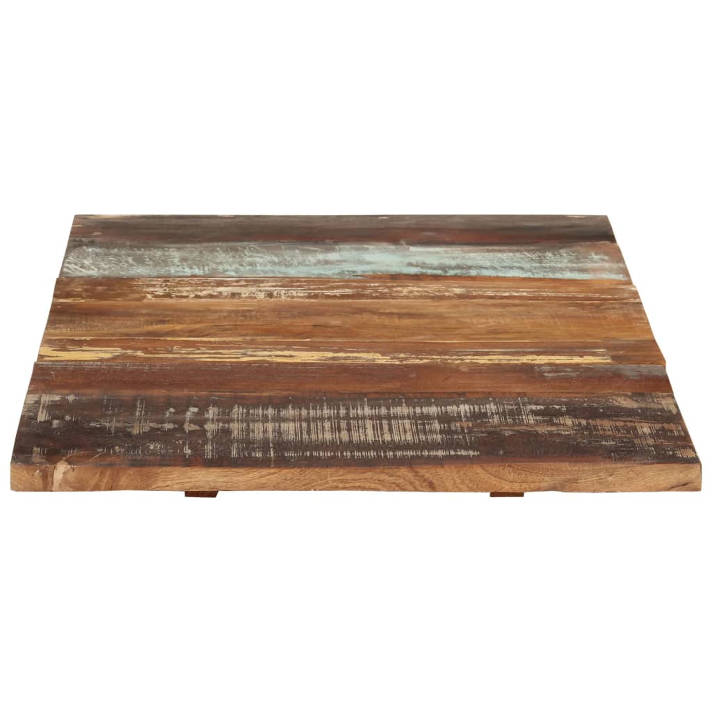 vidaXL tömör újrahasznosított fa asztallap 120 x 60 x (2,5-2,7) cm
