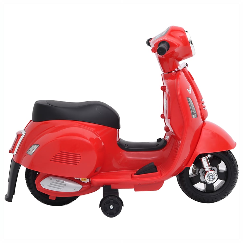 vidaXL Vespa GTS300 piros elektromos játék motorbicikli