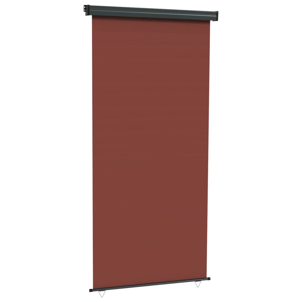 vidaXL barna oldalsó terasznapellenző 122 x 250 cm