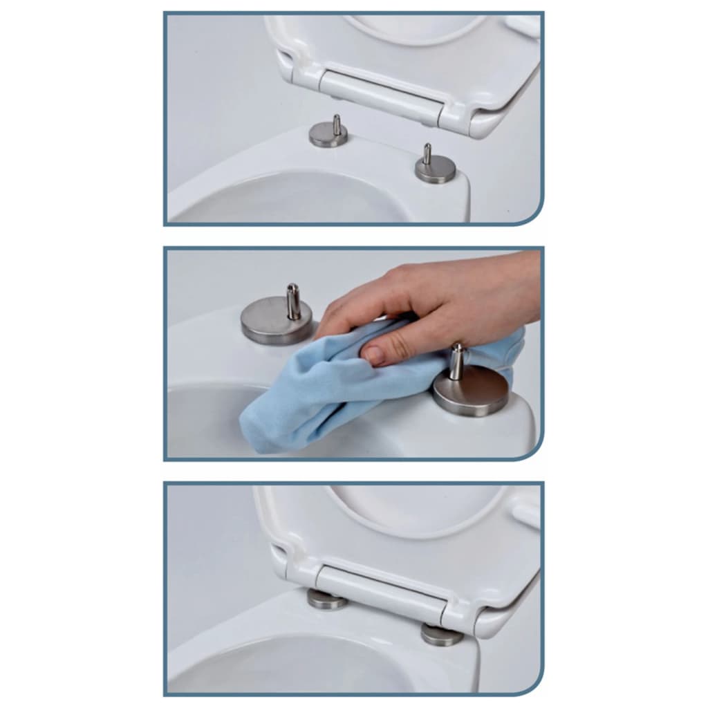 SCHÜTTE CARIBBEAN duroplast WC-ülőke lágyan záródó gyorskioldással