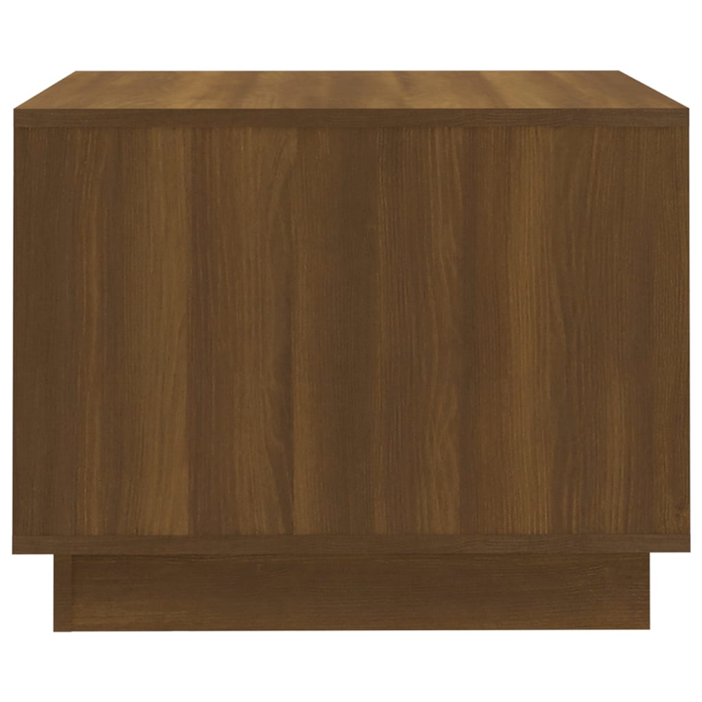 vidaXL barna tölgy színű forgácslap dohányzóasztal 55 x 55 x 43 cm