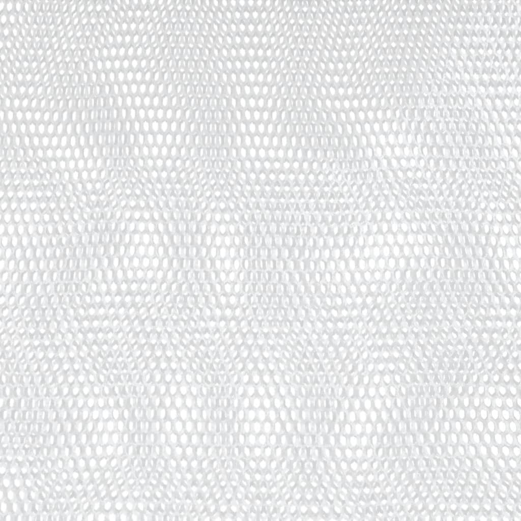 vidaXL fehér állítható magasságú hálós szövet és műbőr irodaszék