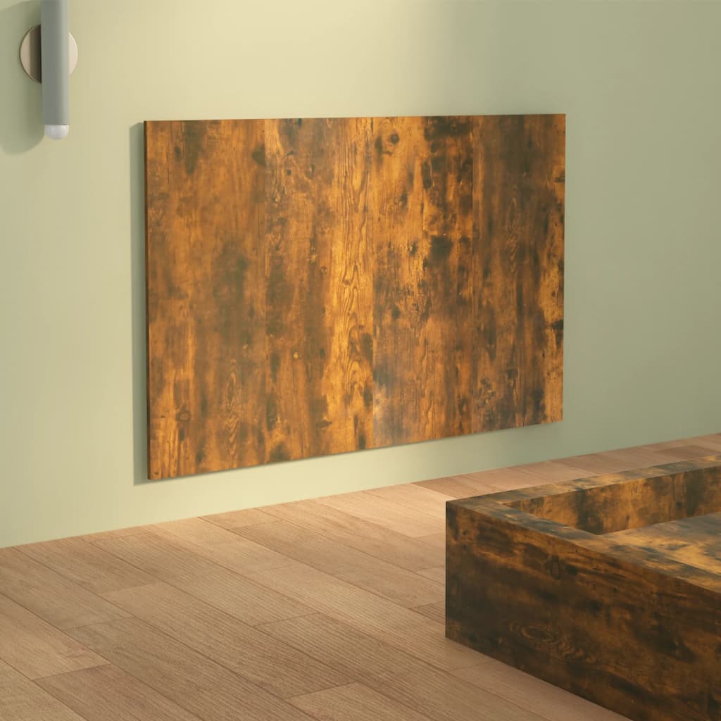 vidaXL füstös tölgy színű szerelt fa ágyfejtámla 120 x 1,5 x 80 cm
