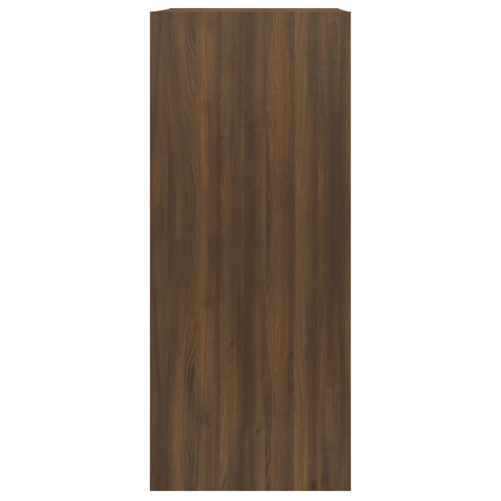 vidaXL barna tölgyszínű könyvszekrény/térelválasztó 40 x 30 x 72 cm