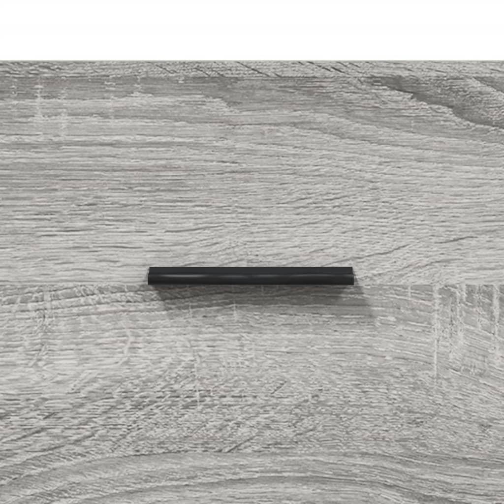 vidaXL szürke sonoma színű szerelt fa dohányzóasztal 50x50x40 cm