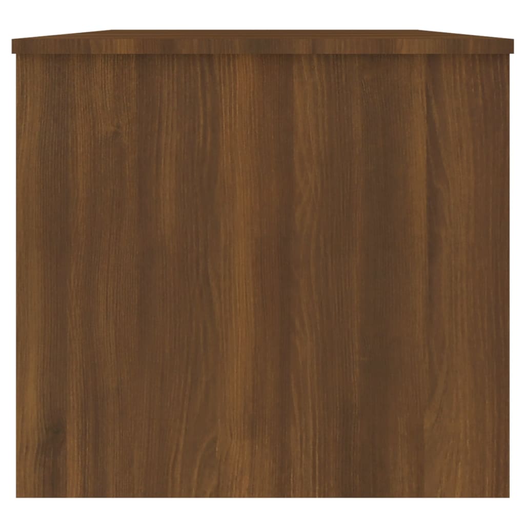 vidaXL barna tölgyszínű szerelt fa dohányzóasztal 102 x 50,5 x 46,5 cm