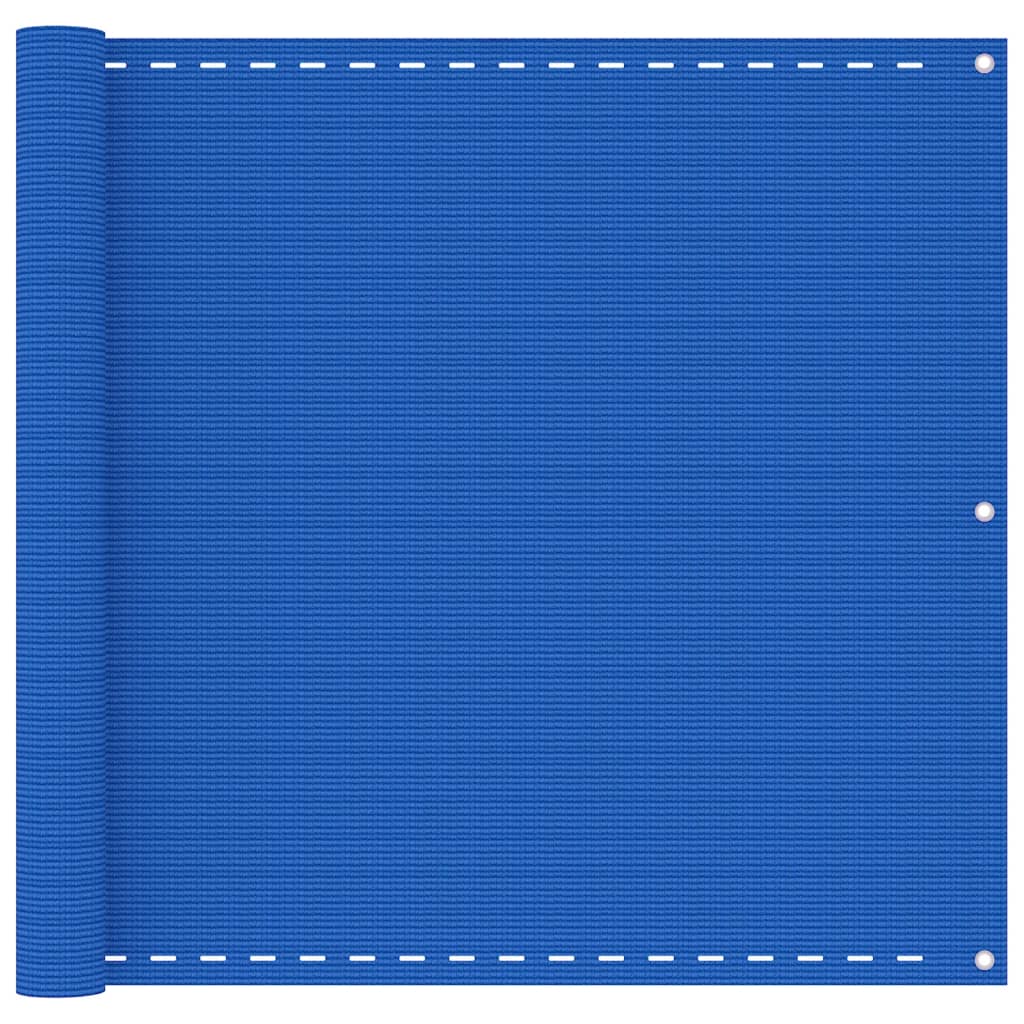 vidaXL kék HDPE erkélytakaró 90 x 300 cm
